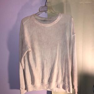 Light was pink crewneck